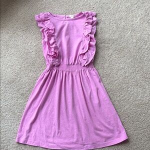 Crew cuts Girls' Ruffled Pink Dress